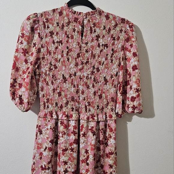 Nanette Lepore Smocked Tiered Dress - Picture 5 of 10